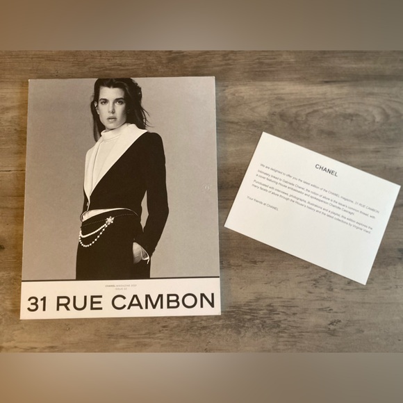 CHANEL Other - CHANEL Magazine 2021 Issue 22 with Chanel Card Stock Letter
